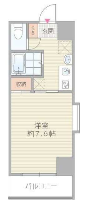 北堀江GGR　間取り