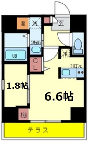 ONLYONE梅田北 間取り