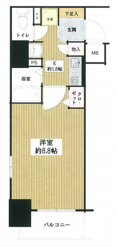 アスヴェル東本町　間取り