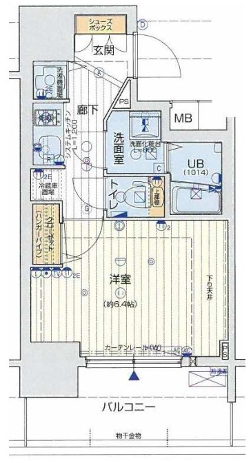レジデンス心斎橋　間取り 