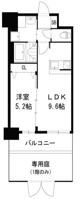 ディームス江坂　間取り