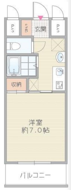 北堀江GGR　間取り