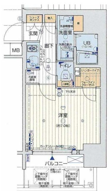 レオンコンフォート本町　間取り
