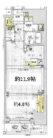 フォーリアライズ本町レクス　間取り