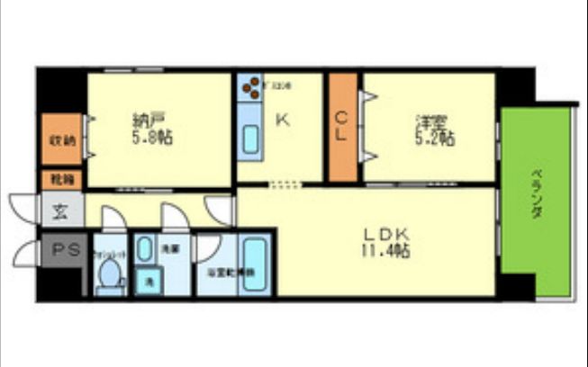 CENTURY与力町公園　間取り