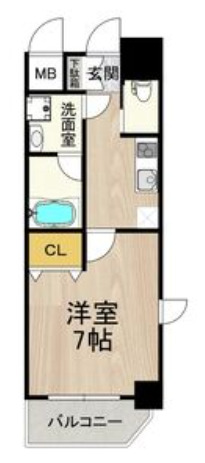アリビオ江坂垂水町　間取り