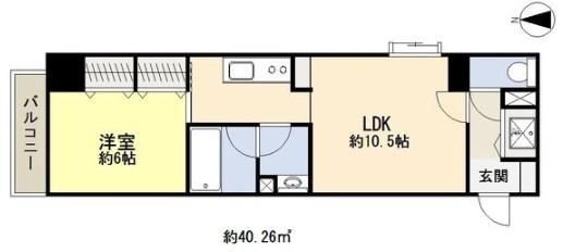 サージュ天王寺　間取り