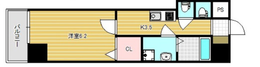 グランパシフィック花園北Ⅱ 間取り