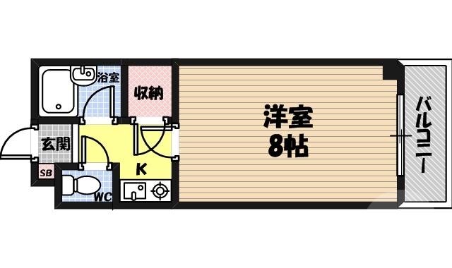 4階の間取り図