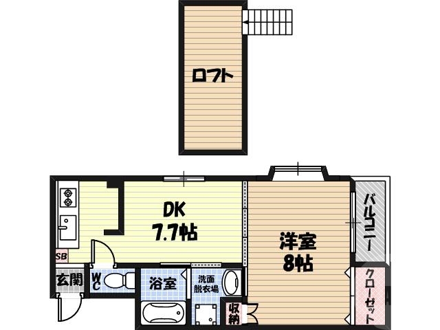 3階の間取り図