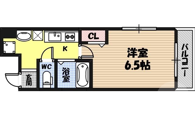 1階の間取り図