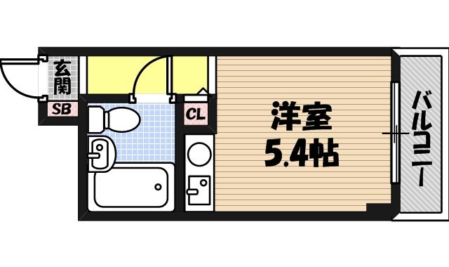 2階の間取り図