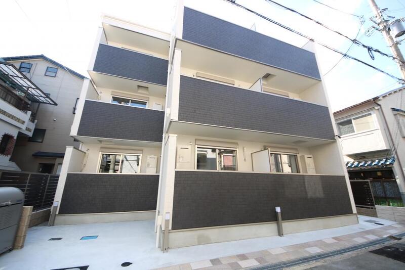 大阪市鶴見区諸口１丁目の賃貸アパートの外観