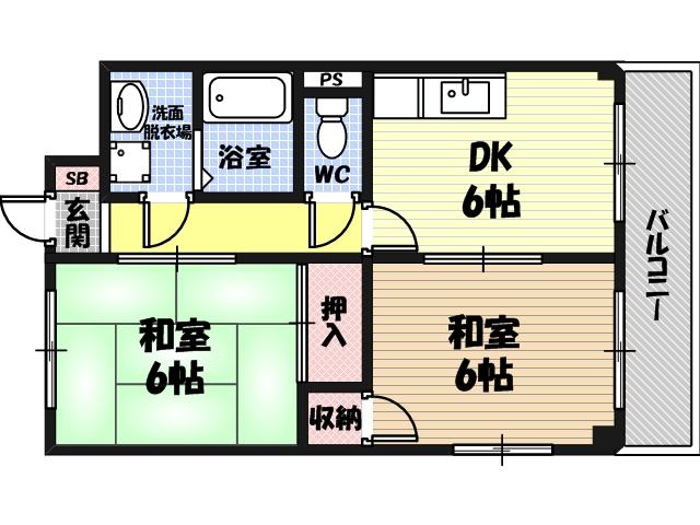 9階の間取り図