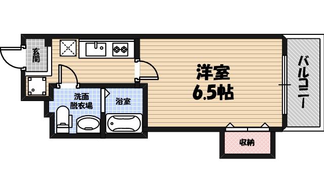4階の間取り図