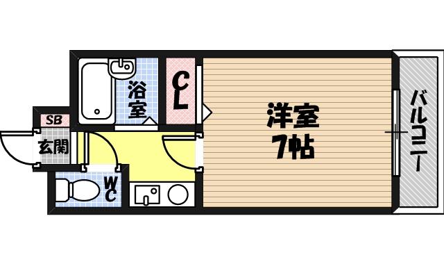 9階の間取り図