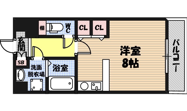 3階の間取り図