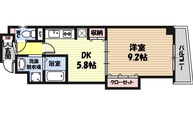 3階の間取り図
