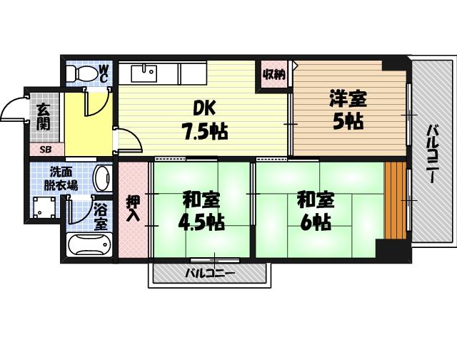間取図