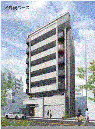 大阪市西区北堀江３丁目の賃貸マンションの外観