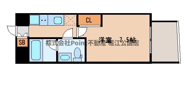 15階の間取り図