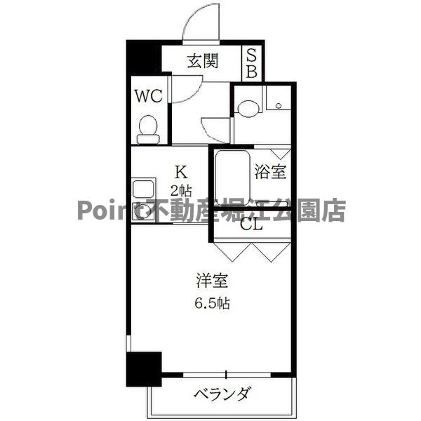 7階の間取り図