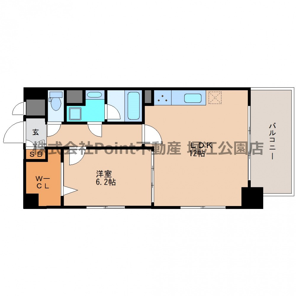 7階の間取り図