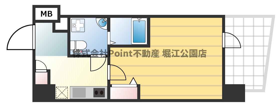 9階の間取り図