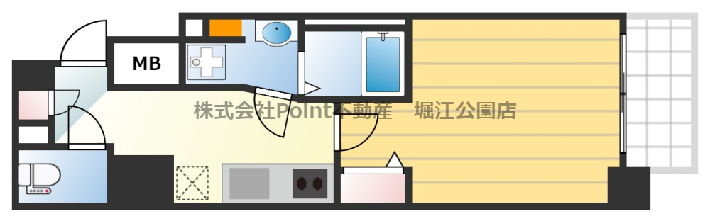 9階の間取り図