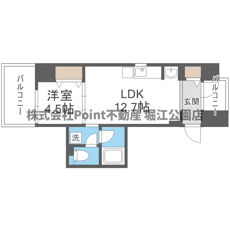 10階の間取り図