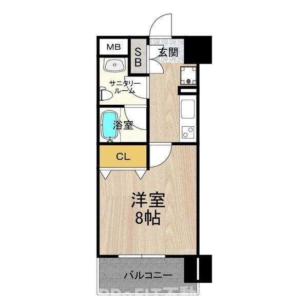 5階の間取り図