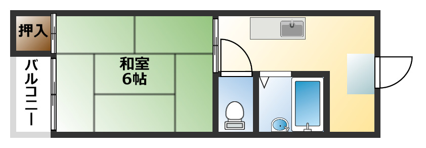 2階の間取り図