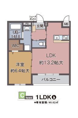 3階の間取り図