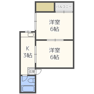 4階の間取り図