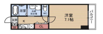 7階の間取り図