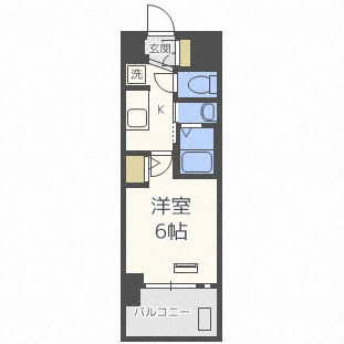 4階の間取り図