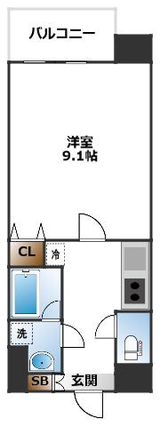 3階の間取り図