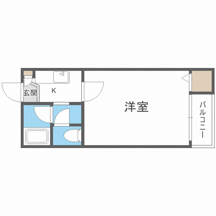 5階の間取り図