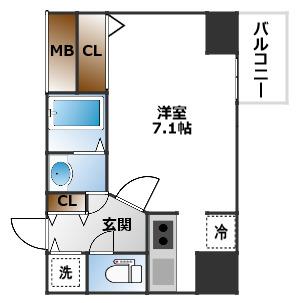 13階の間取り図