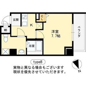 1階の間取り図