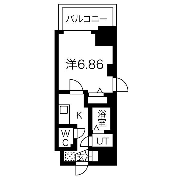 3階の間取り図