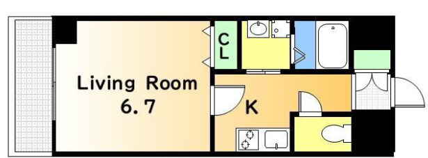 7階の間取り図