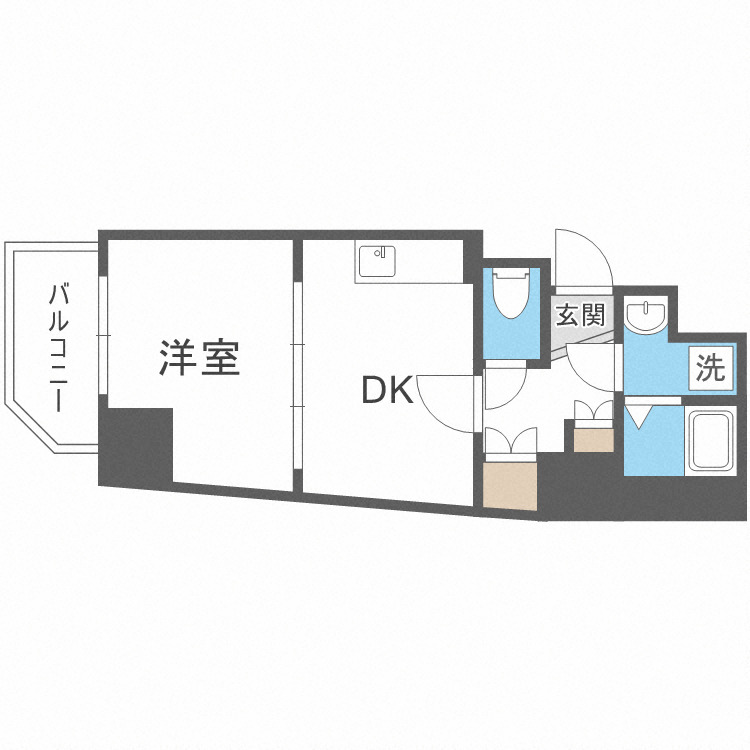 7階の間取り図