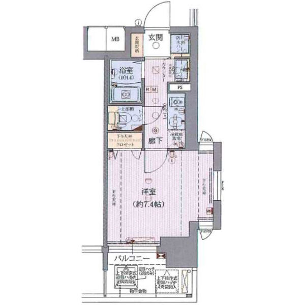 12階の間取り図