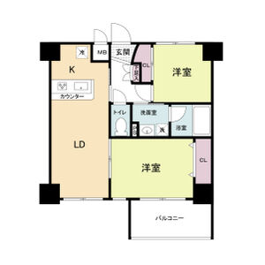 9階の間取り図