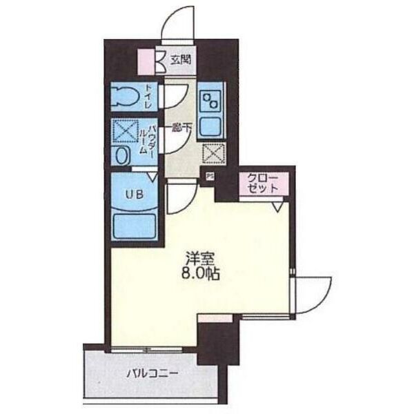 5階の間取り図