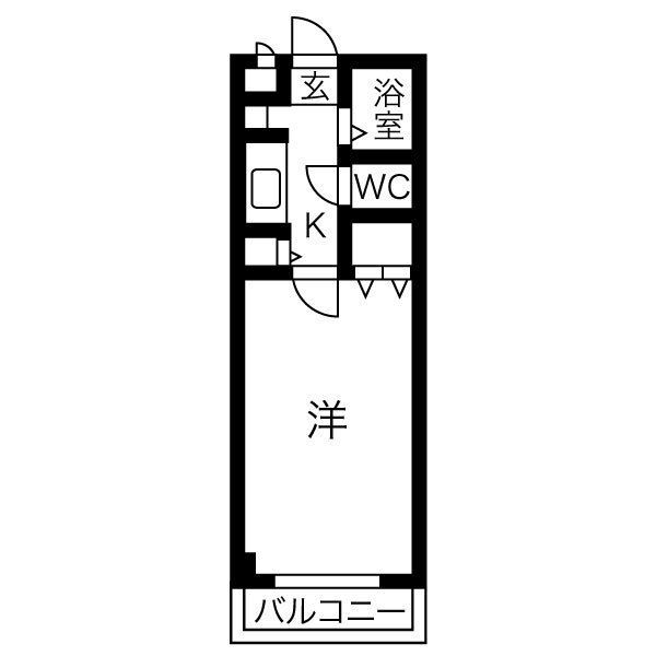 3階の間取り図