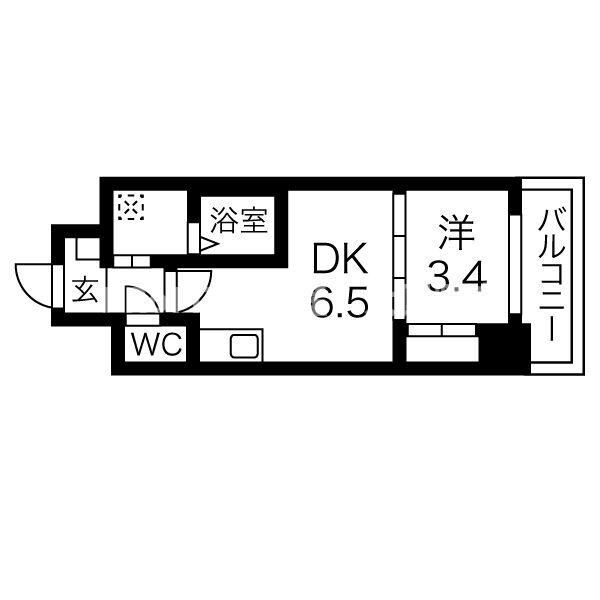 7階の間取り図