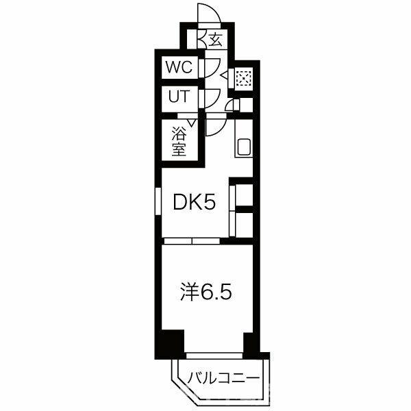 9階の間取り図
