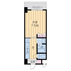 2階の間取り図